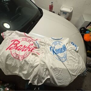 Barbie and Ken matching jerseys